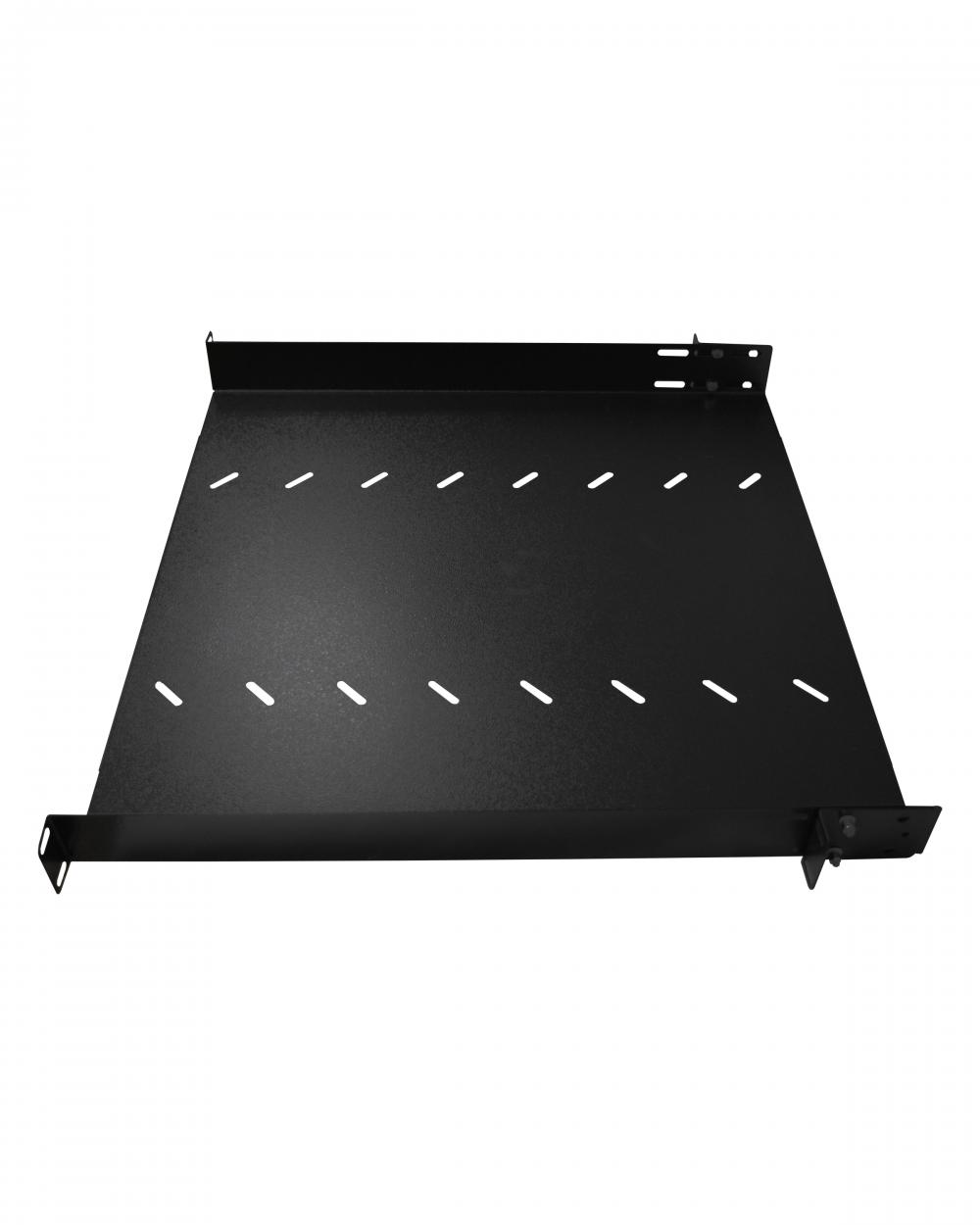 Bandeja Fixa Padrão 19" 1U x 450mm Preta 4 Ponto - Imagem 3