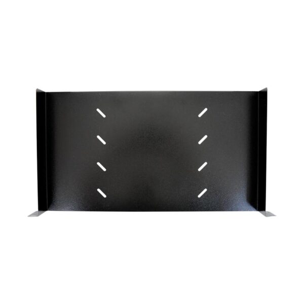 Bandeja Fixa Padrão 19″ 1U x 250mm Preta 2 Ponto