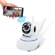 Câmera Wifi IP Robô 3 Antenas 360º 2mp Interna - Imagem 3